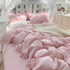 Ulap Bedsheet Truffle Bedsheet Pink